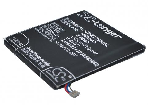 Batterij telefoon zte u985