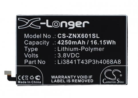 Batterij  zte li3841t43p3h4068a8