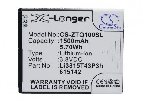 Batterij telefoon zte blade q mini