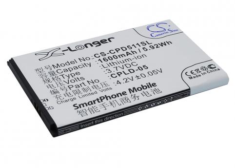 Batterij telefoon coolpad 8022