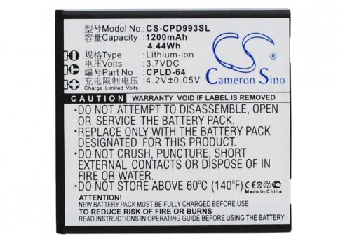 Batterij telefoon coolpad w702