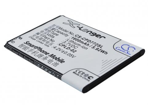 Batterij telefoon coolpad 7728