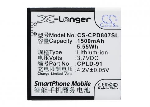 Batterij telefoon coolpad 8070