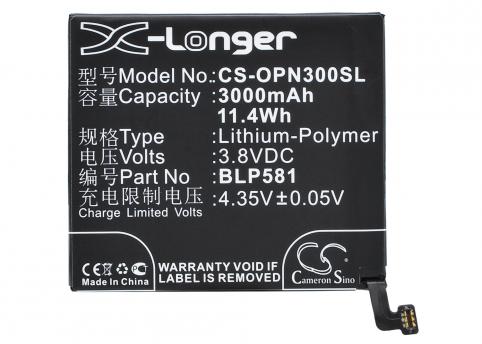 Batterij telefoon oppo n3t