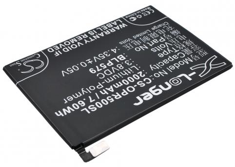 Batterij telefoon oppo r5