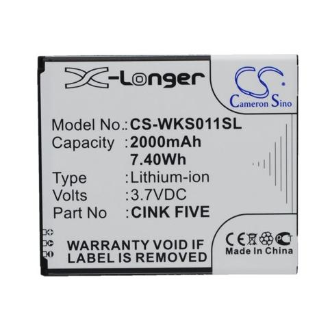 Batterie pour telephone wiko stairway cink king batterij telefoon