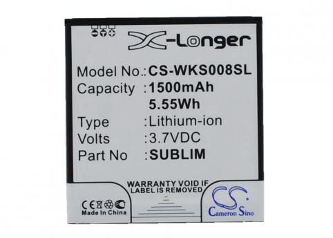 Batterie pour telephone wiko sublim sublim batterij telefoon