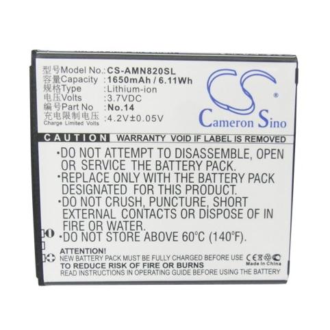 Batterij telefoon amoi n828