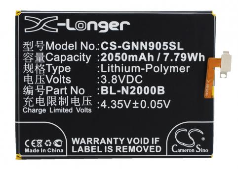 Batterij telefoon fly iq4516