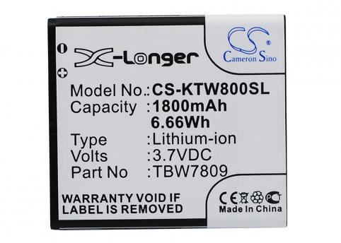 Batterij  k touch tbw7809