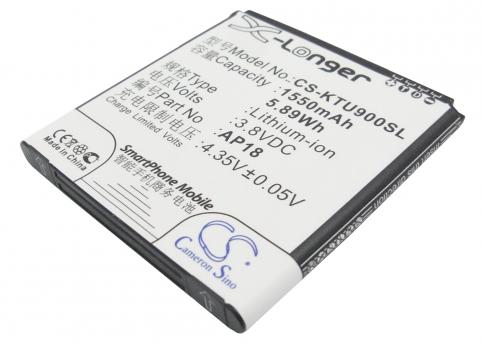 Batterij telefoon blu tank 4.5