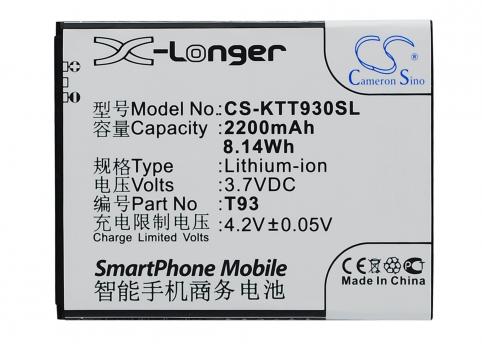Batterij  k touch t93
