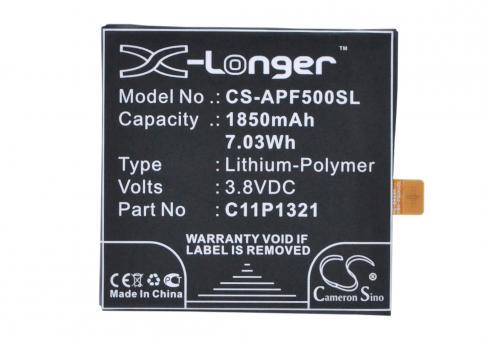 Batterij telefoon asus a68m