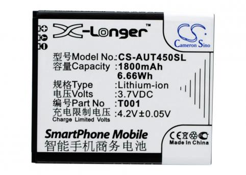 Batterij telefoon asus t45