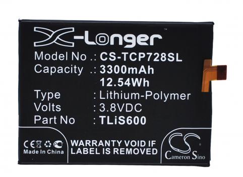 Batterij telefoon alcatel one touch flash plus