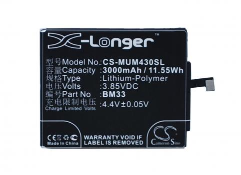 Batterij telefoon xiaomi x9