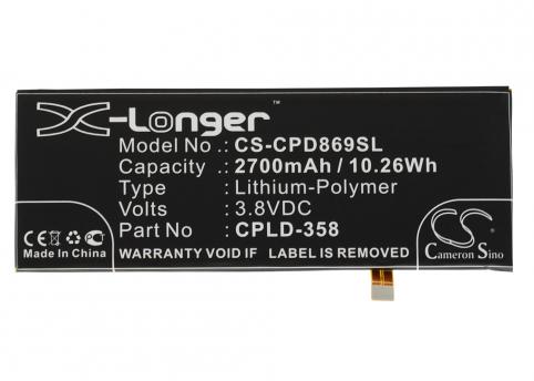 Batterij telefoon coolpad 8690