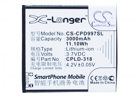 Batterij telefoon coolpad 8970l