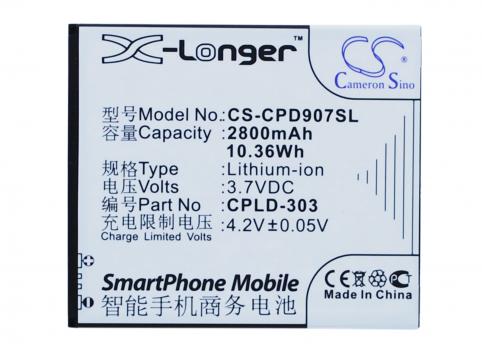 Batterij telefoon coolpad 907
