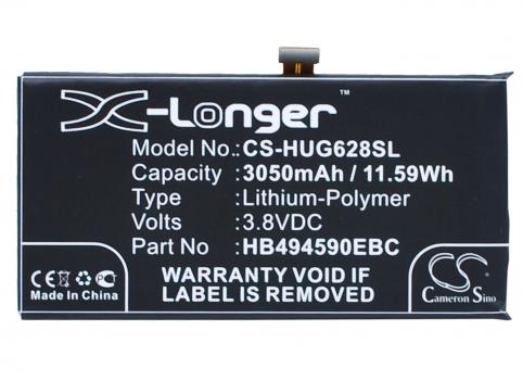 Batterie pour telephone huawei hb494590ebc ascend g628 batterij telefoon