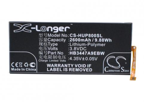 Batterij telefoon huawei p8