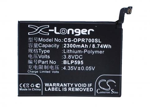 Batterij telefoon oppo r7c
