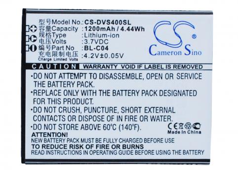 Batterij telefoon doov isuper s1k