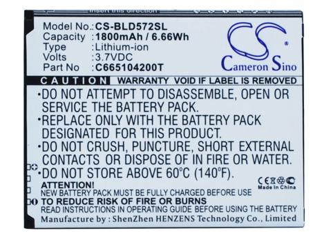Batterij telefoon blu y530q