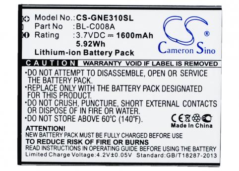 Batterie pour telephone gionee bl c008a elife e3 batterij telefoon