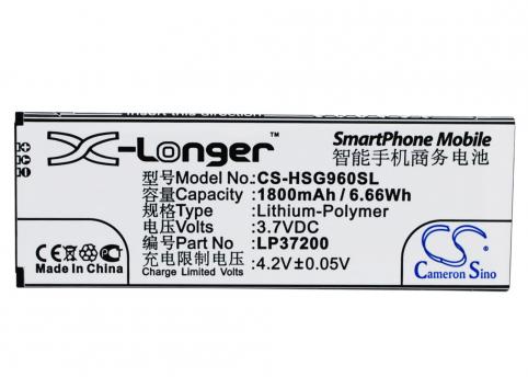 Batterij telefoon hisense hs u960q