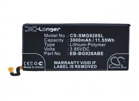 Batterij telefoon samsung galaxy s6 edge+