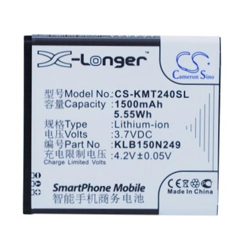 Batterij telefoon kazam trooper 2 x4.0