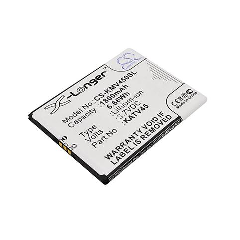Batterij telefoon kazam tv 4.5
