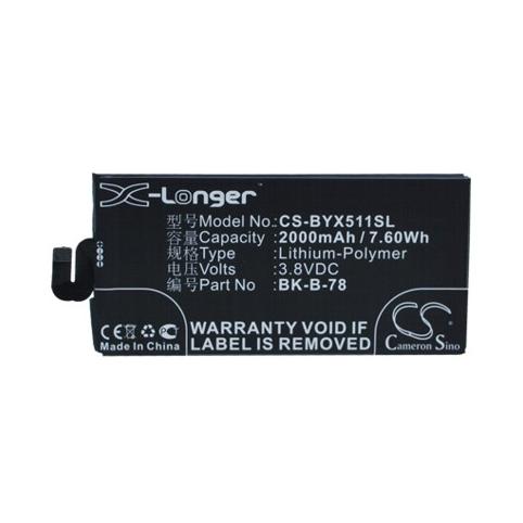 Batterij telefoon bbk x5 max v