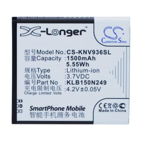 Batterij telefoon konka e900