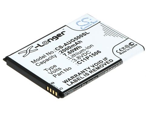 Batterij  asus c11p1506