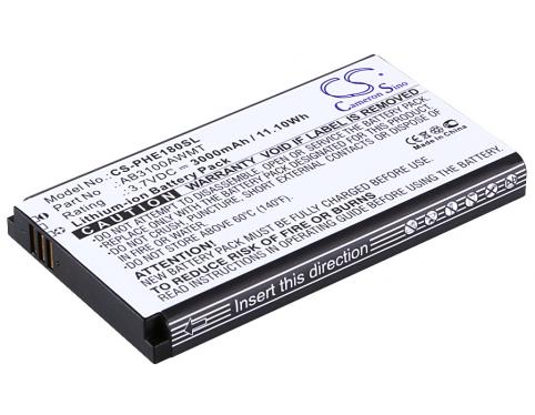 Batterij  philips ab3100awmt