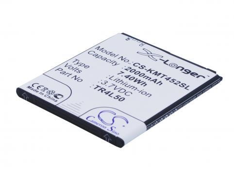 Batterij telefoon kazam trooper 450 dual sim