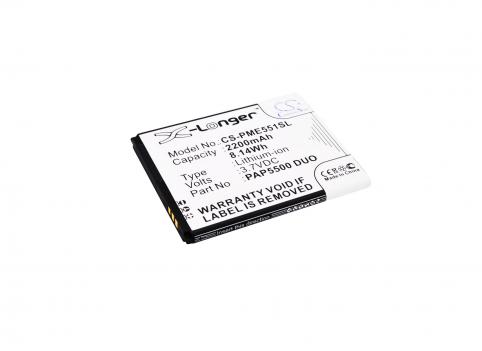 Batterij telefoon prestigio multiphone 5500 duo