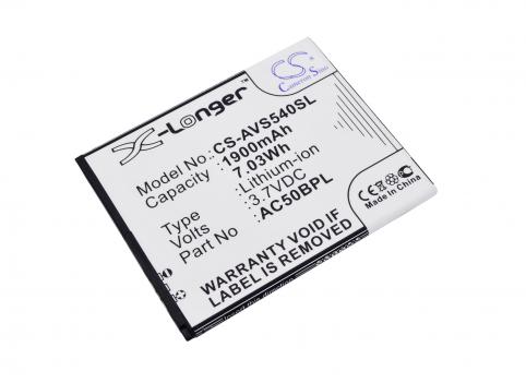 Batterij telefoon archos 50b platinum