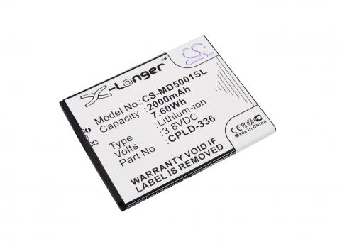 Batterij telefoon medion smartphone p5001