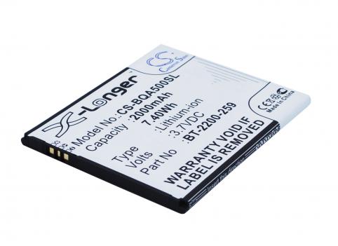 Batterij telefoon bq aquaris 5.0