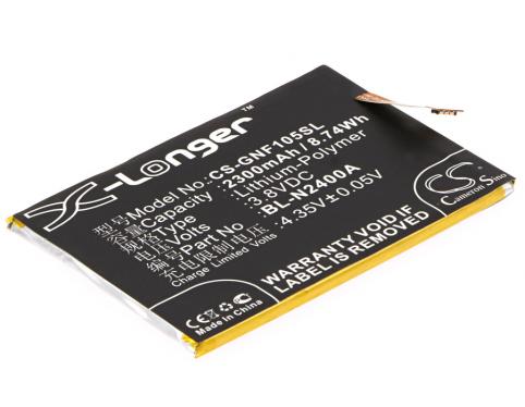 Batterij telefoon mobistel cynus f10
