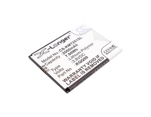 Batterij telefoon kazam thunder2 5.0