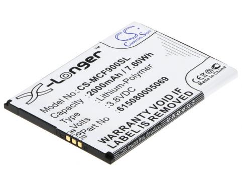 Batterij telefoon mobistel cynus f9