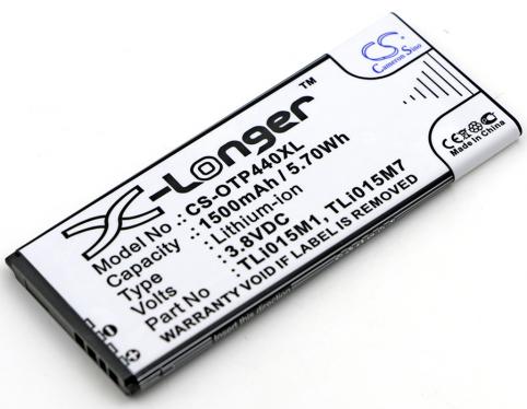 Batterie pour telephone alcatel tli015m1 one touch pixi 4 4.0 batterij telefoon