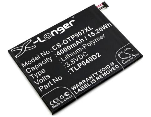 Batterij telefoon alcatel 9007t