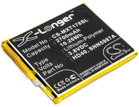 Batterij  motorola snn5987a