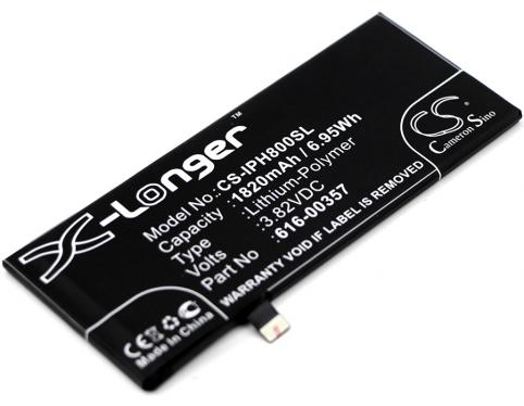 Batterie pour telephone apple 616 00357 iphone 8 batterij telefoon