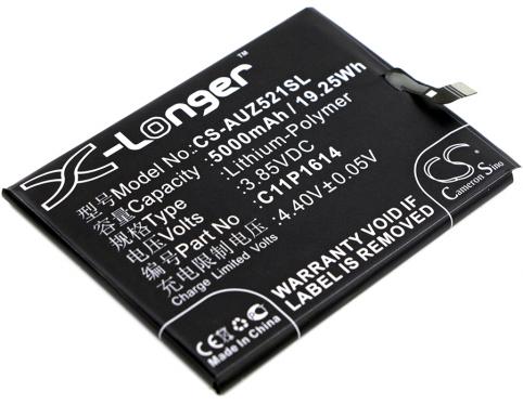 Batterij  asus c11p1614